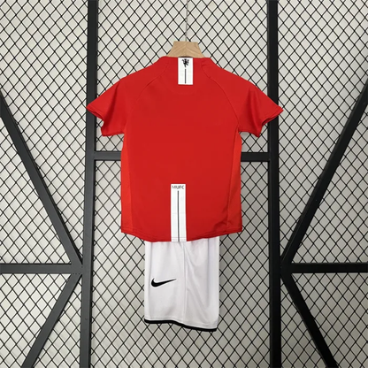 Retro Kids Manchester United Home Jersey 07/08