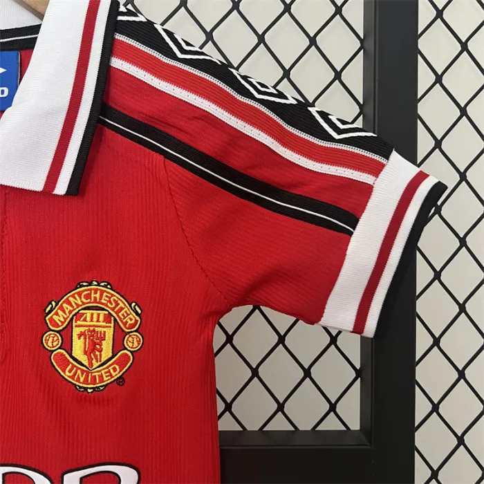Retro Kids Manchester United Home Jersey 98/99