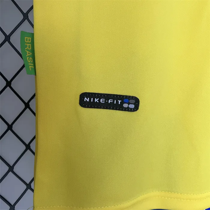 Retro Kids Brazil Home Jersey 1998