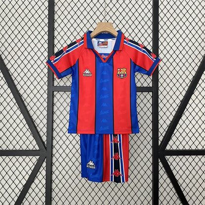 Retro Kids Barcelona Home Jersey 95/97