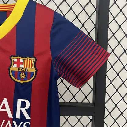 Retro Kids Barcelona Home Jersey 13/14