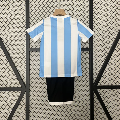 Retro Kids Argentina Home Jersey 1986