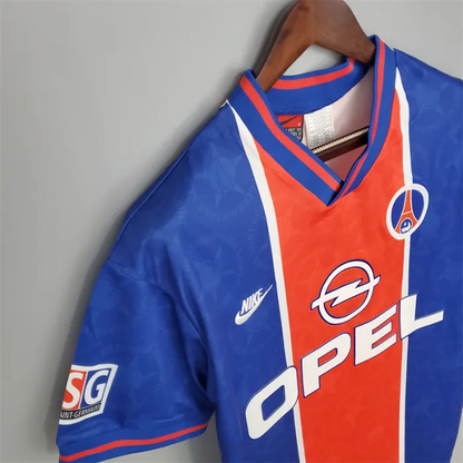 Paris PSG Jersey Home kit 1995/96 Retro Football Team Soccer Shirt