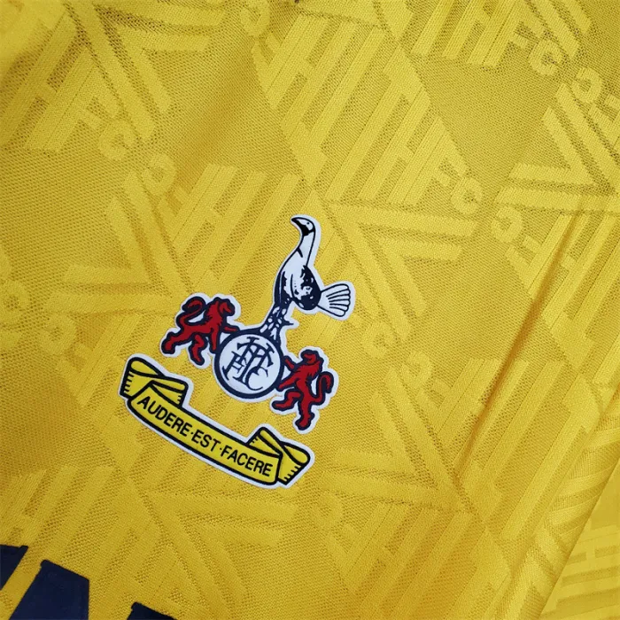 Tottenham Hotspur Jersey Away Kit 1992/94 Retro Football Team Soccer Shirt