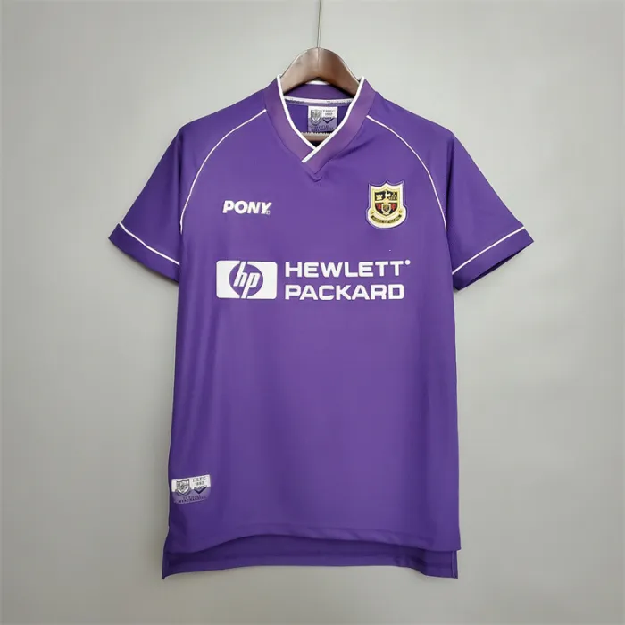 Tottenham Hotspur Jersey Away Kit 1998 Retro Football Team Soccer Shirt
