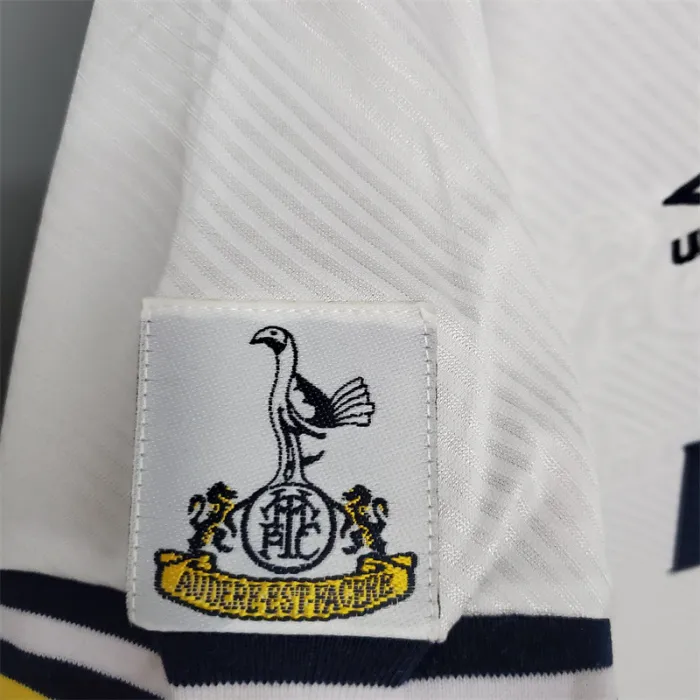 Tottenham Hotspur Jersey Home Kit 1994/95 Retro Football Team Soccer Shirt
