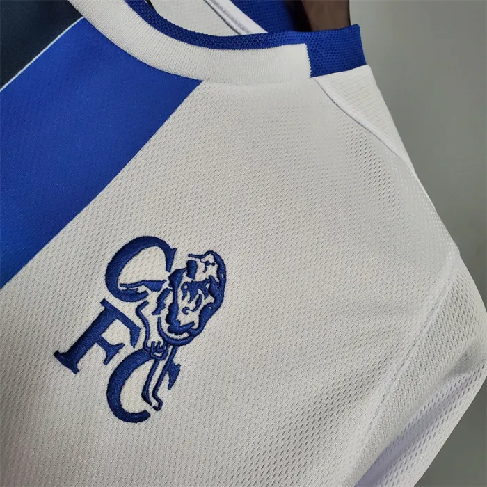 Chelsea Jersey Away Kit 2003/05 Retro Long Sleeves Football Team Soccer Shirt