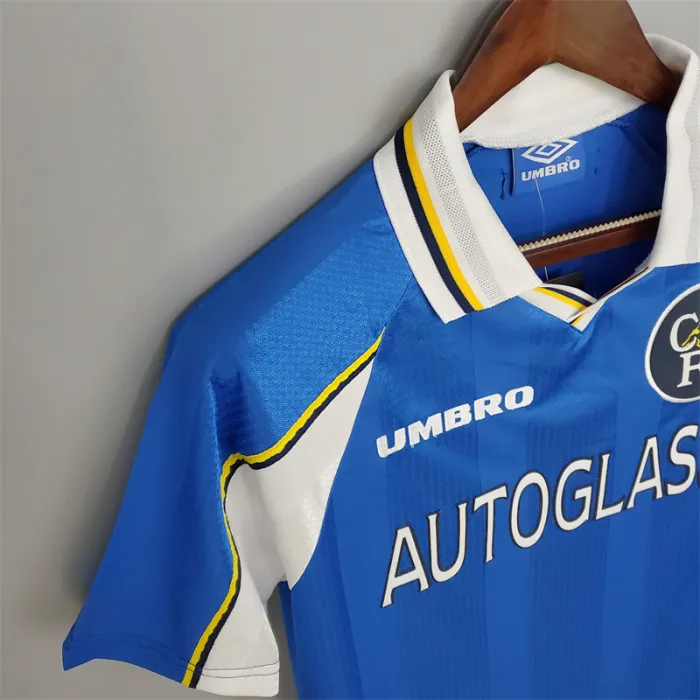 Chelsea Jersey Home Kit 1997/99 Retro Football Team Soccer Shirt