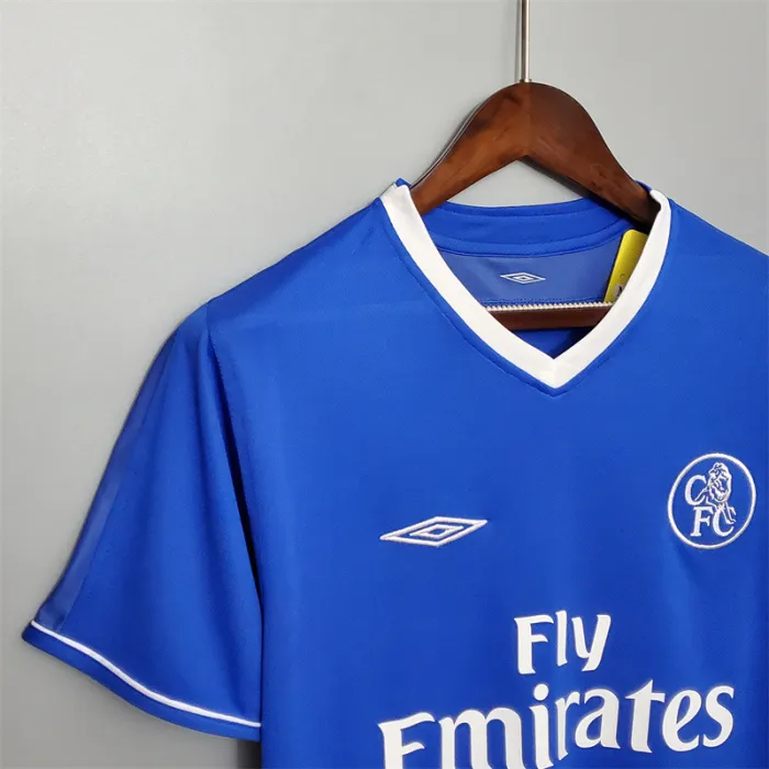 Chelsea Jersey Home Kit 2003/05 Retro Football Team Soccer Shirt