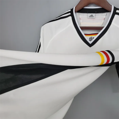 Germany Jersey Home Kit 1998 Retro Football Team Soccer Shirt