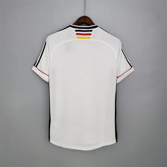 Germany Jersey Home Kit 1998 Retro Football Team Soccer Shirt