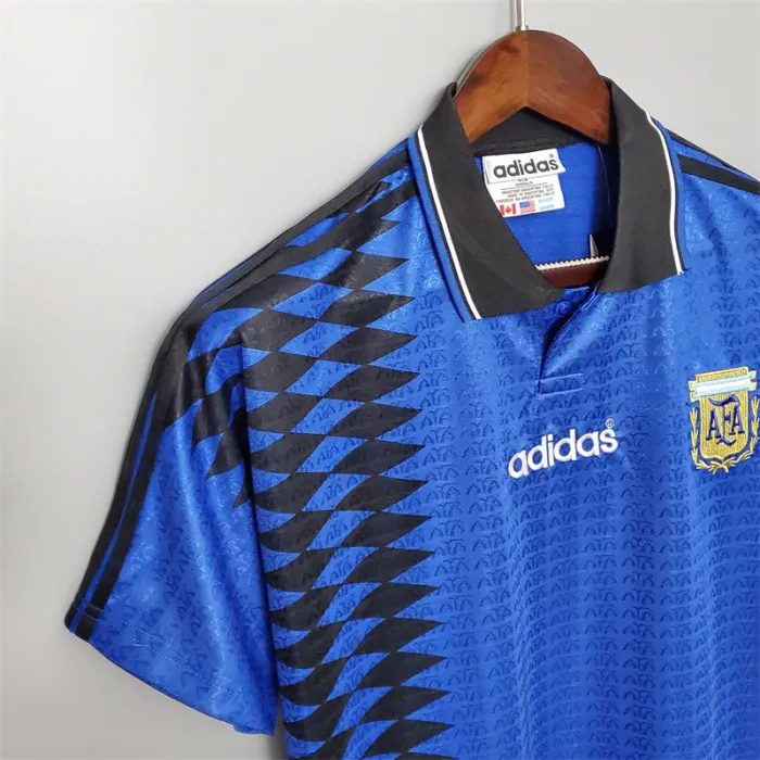 Argentina Jersey Away Kit 1994 Retro Football Team Soccer Shirt