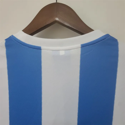 Argentina Jersey Home Kit 1978 Retro Long Sleeves Football Team Soccer Shirt