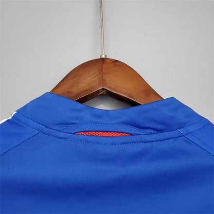 France Jersey Home Kit 2004 Retro Football Team Soccer Shirt