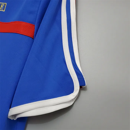 France Jersey Home Kit 2000 Retro Football Team Soccer Shirt