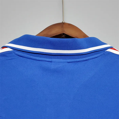 France Jersey Home Kit 2000 Retro Football Team Soccer Shirt
