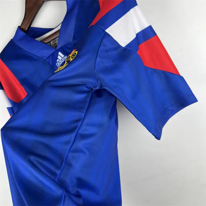 France Jersey Home Kit 1992 1994 Retro Football Team Soccer Shirt
