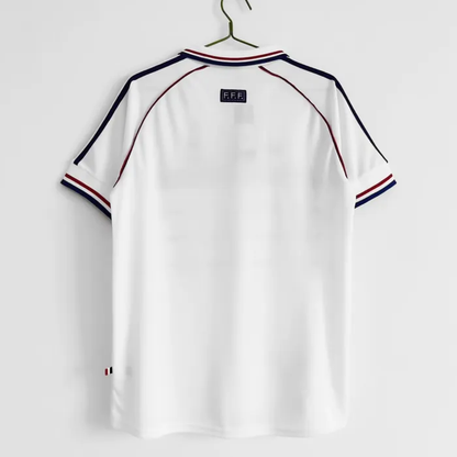 France Jersey Away Kit 1998 Retro Football Team Soccer Shirt