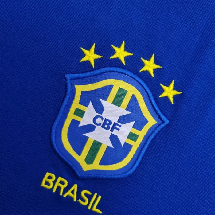 Brazil Jersey Away Kit 1998 Retro Football Team Soccer Shirt