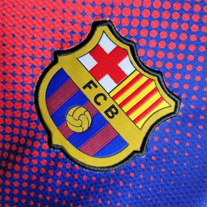 Barcelona Jersey Home kit 2012 2013 Retro Long Sleeves