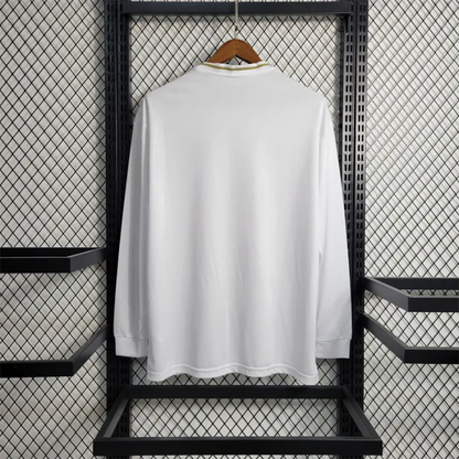 Real Madrid Jersey Home Kit 2019 2020 Retro Long Sleeves
