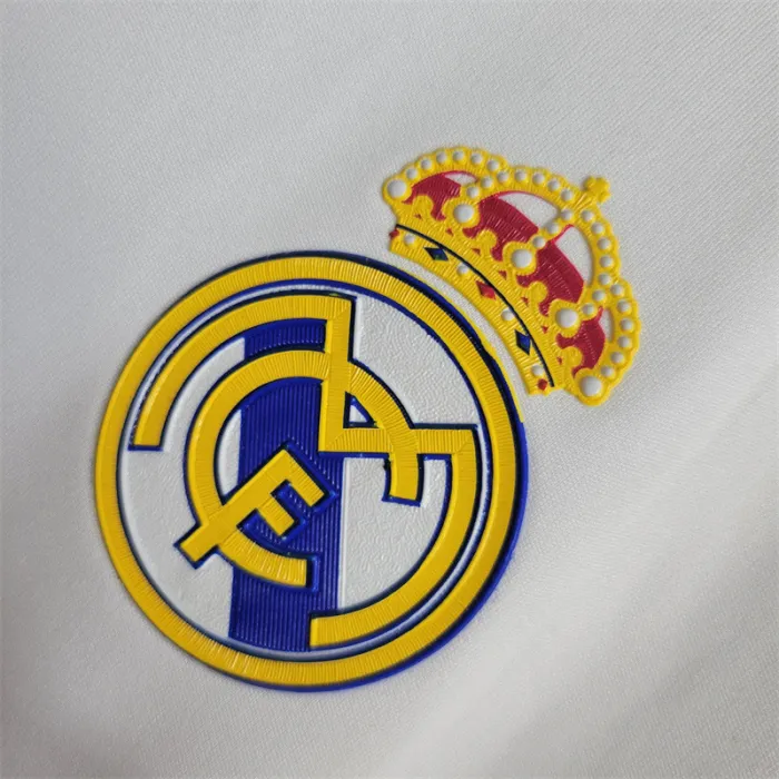 Real Madrid Jersey Home Kit 2011 2012 Retro Long Sleeves