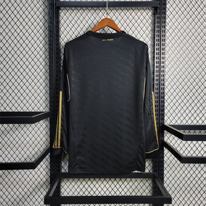 Real Madrid Jersey Away Kit 2011 2012 Retro Long Sleeves