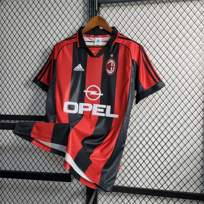 Retro AC Milan Home Kit 98/99 Football Jersey