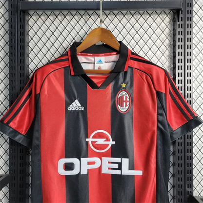 Retro AC Milan Home Kit 98/99 Football Jersey