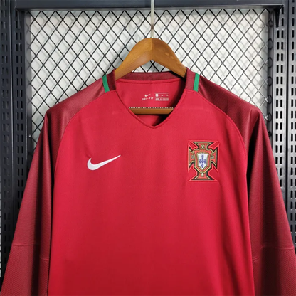 Portugal Jersey Home kit 16-17 Retro Long Sleeves