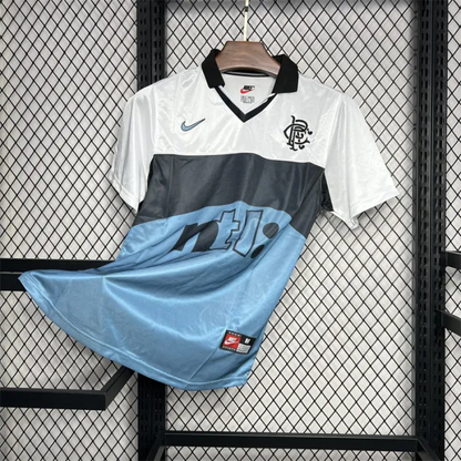 Retro Rangers Away Kit 1999 2000 Football Jersey