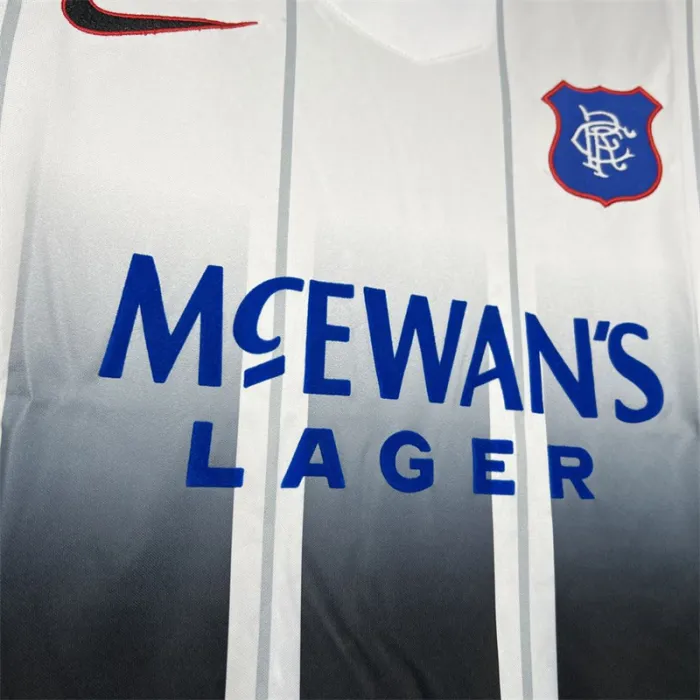 Retro Rangers Away Kit 1997 1999 Football Jersey