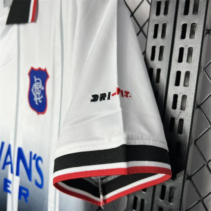 Retro Rangers Away Kit 1997 1999 Football Jersey