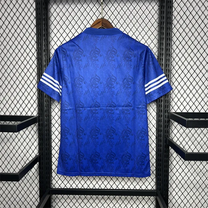 Retro Rangers Home Kit 1994 1996 Football Jersey