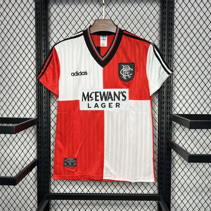 Retro Rangers Away Kit 1995 1996 Football Jersey