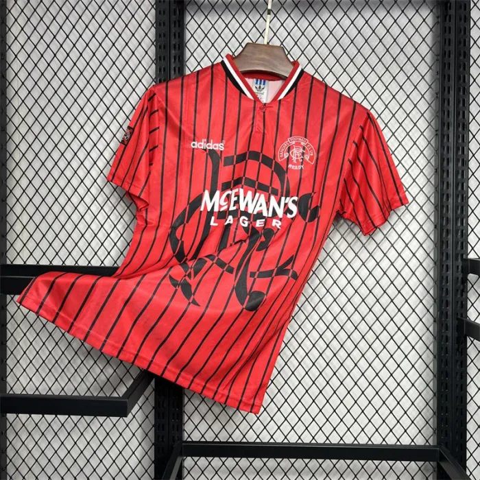 Retro Rangers Away Kit 1994 1995 Football Jersey