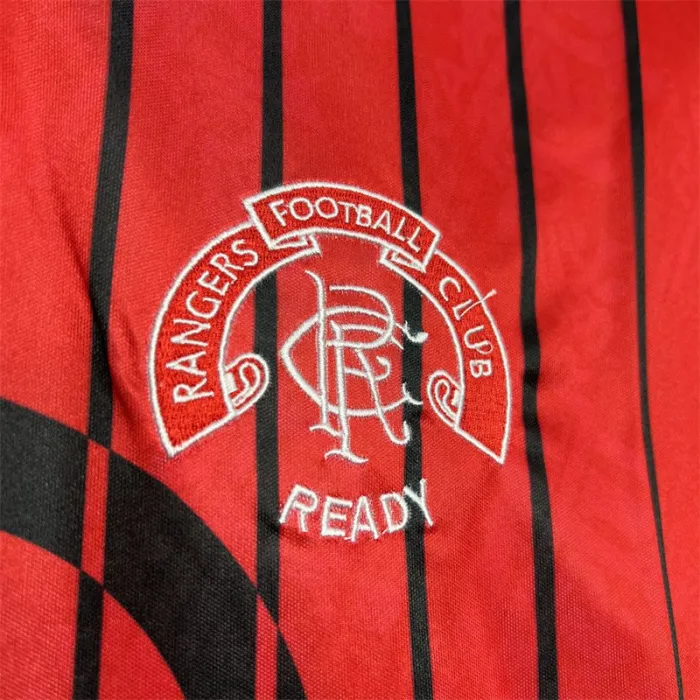 Retro Rangers Away Kit 1994 1995 Football Jersey