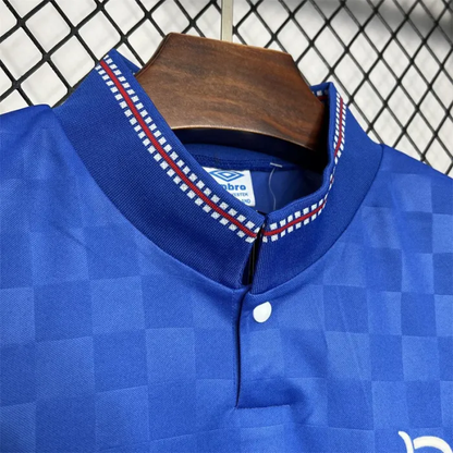 Retro Rangers Home Kit 1987 1990 Football Jersey