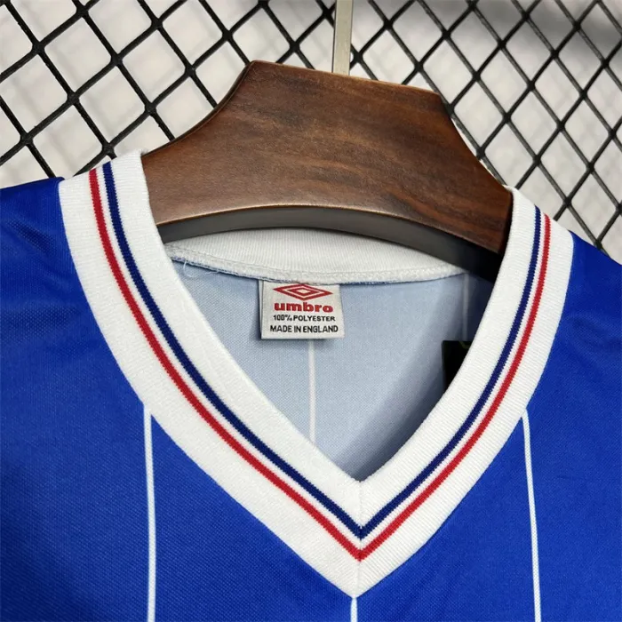 Retro Rangers Home Kit 1982 1984 Football Jersey