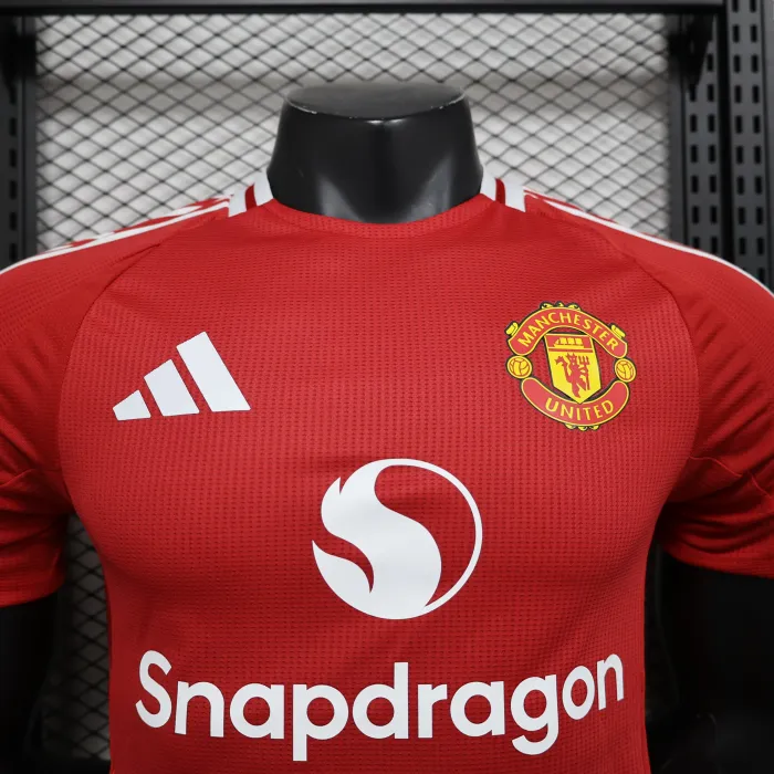 Player Version Manchester United Home Kit 24/25 Football Jersey