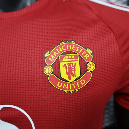 Player Version Manchester United Home Kit 24/25 Football Jersey