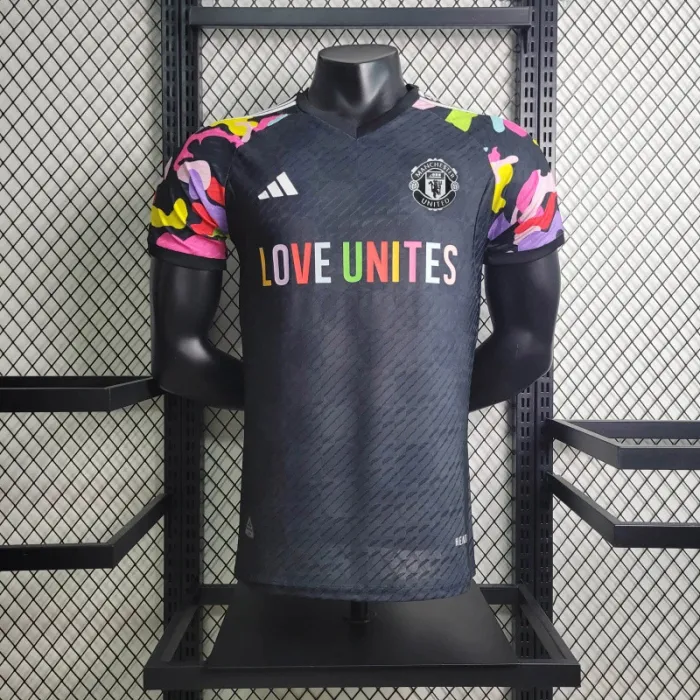Player Manchester United Training Kit 24/25 Football Jersey