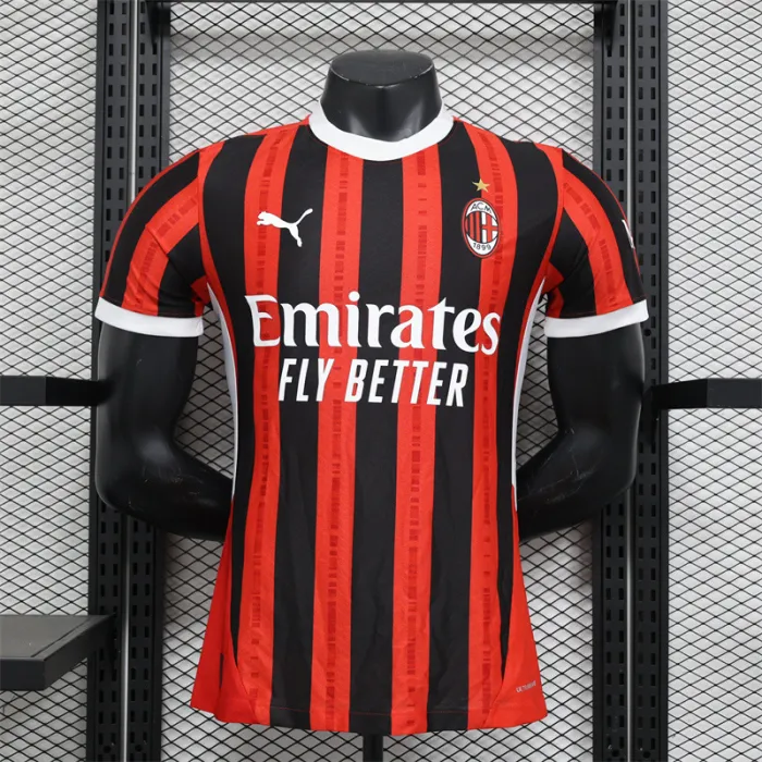 Player AC Milan Home Kit 24/25 Football Jersey