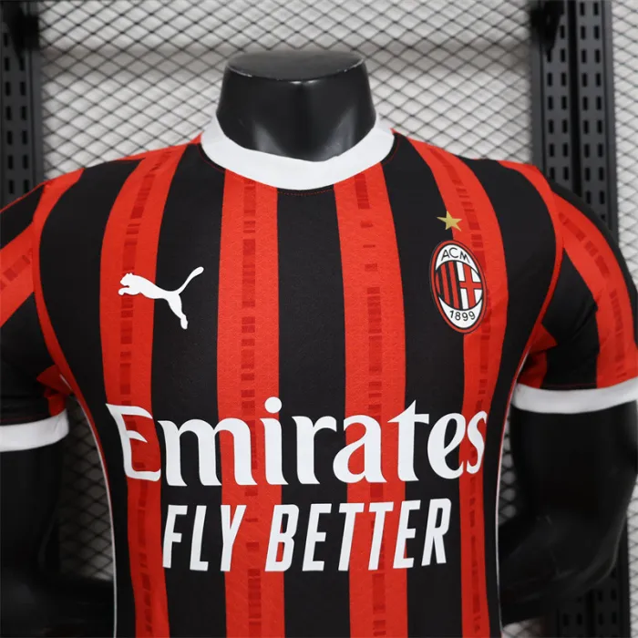 Player AC Milan Home Kit 24/25 Football Jersey