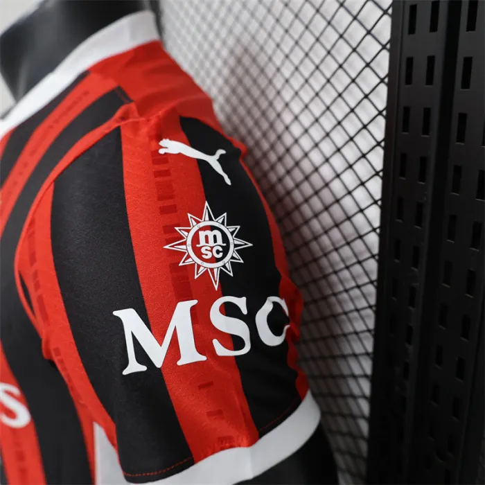Player AC Milan Home Kit 24/25 Football Jersey