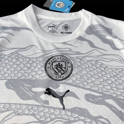 Dragon New Year Manchester City Jersey special Kit 24/25 Player Version Football Team Soccer Shirt