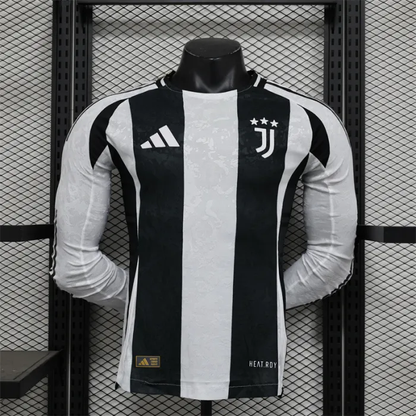 Player Version Juventus Home Jersey 24/25 Football Kit Long Sleeves