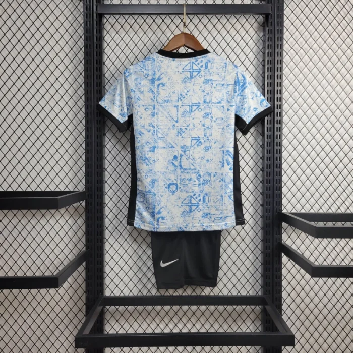 Portugal Away Kit 24/25 Euro Cup 2024 Kids Football Jersey