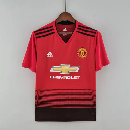 Manchester United Jersey Home Kit 2018/19 Retro Football Team Soccer Shirt