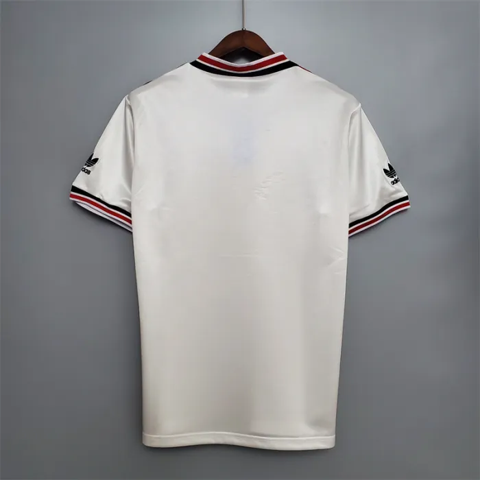 Manchester United Jersey Away Kit 1985 Retro Football Team Soccer Shirt